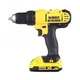 Аккумуляторный шуруповерт DeWALT DCD771 дрель-шуруповерт Деволт с набором инструментов в кейсе - зображення 1