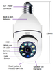 Панорамная IP WiFi камера Panorama camera icsee L1 E27 потолочная камера лампочка с двусторонней связью - изображение 3