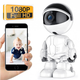Поворотная IP интеллектуальная камера-робот Freddi TV-238ZD 2MP, 1080P, Wi-Fi с автослежением, звуком и датчиком движения - изображение 1