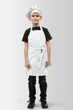 Фартук + Колпак детский Latte Junior 7-12 лет Vsetex Белый - изображение 2