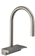 Змішувач Hansgrohe Aquno Select М81 170 3jet кухонний з витяжним виливом Sbox 73831800 Stainless Steel - зображення 1