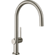Смеситель для кухни Hansgrohe Talis 220 стальной 72804800 - изображение 1