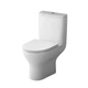 Унитаз-компакт AM.PM Like безободковый с сиденьем Soft Close C80A8700SC - изображение 1