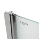 Штора на ванну Qtap Standard CRM407513APL стекло Pear 6 мм, 75х130 см, левая - изображение 5