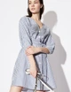Сукня у смужку Armani Exchange 46 Білий з темно-синім 3HYA61 3347 - зображення 1