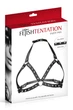 Портупея з металевими шипами Fetish Tentation Sexy Adjustable Chest Harness One size Чорна - изображение 3