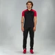 Поло Joma HOBBY чорно-червоне 2XL 101371.106 - зображення 4