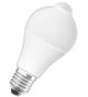 Лампа світлодіодна Osram 9W/230V/806lm/2700K/E27 (4058075428348) Осрам Motion Sensor A - зображення 1