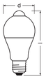 Лампа світлодіодна Osram 9W/230V/806lm/2700K/E27 (4058075428348) Осрам Motion Sensor A - зображення 2