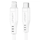 Кабель ACEFAST C3-01 Type-C to iP 3A, 30W, TPE, TPE connectors, White (6974316280811) - изображение 1