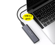 Зовнішня кишеня Blueendless 2802N для NVMe (PCIe) M2 SSD USB 3.1 Gen 2 Type-C - зображення 4