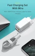 Мережевий зарядний пристрій 1USB + 2Type-C Baseus GaN2 Pro Quick Charger 65W CCGAN2P-B02 White - зображення 5
