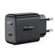 Мережевий зарядний пристрій ACEFAST A21 GaN USB-C fast charger 30W Black - изображение 3