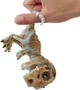 Интерактивный динозавр WowWee Untamed Skeleton T-Rex by Fingerlings – Doom (Ash) (3981) - изображение 3