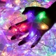 Гирлянда бахрома уличная (наружная) Springos 2 м 180 LED CL4005 Mix - изображение 8