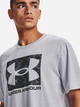 Футболка длинная мужская Under Armour Ua Abc Camo Boxed Logo Ss 1361673-011 2XL Серая с принтом (194514035464) - изображение 4