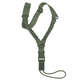 Одноточковий ремінь для зброї Pentagon AMMA SLING GUN LANYARD K17083 Олива (Olive) - зображення 1