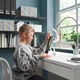 Підставка для планшета та навушників IKEA MÖJLIGHET білий 004.938.46 - зображення 5