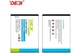 Акумулятор DEJI EB454357VU (1250 mAh) Samsung S5360 S5380 S7500 High Copy - зображення 1