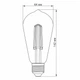 Лампочка Videx Filament ST64FD 6W E27 4100K 220V (VL-ST64FD-06274) - изображение 3
