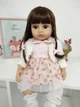 Силиконовая кукла Реборн Fiona, пупс Reborn девочка, виниловый Реборн, рост 55 см. Reborn NPK (45935043) - изображение 2