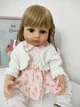 Силиконовая кукла Реборн Joanna, пупс Reborn девочка, виниловый Реборн, рост 55 см. Reborn NPK (45935328) - изображение 7