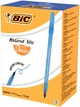 Набор ручек шариковых 60 шт. Bic Round Stic, синяя, 0.32 мм (bc921403) - изображение 2