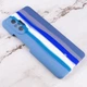 Чохол Silicone Cover Full Rainbow для Xiaomi Redmi Note 10 Pro / 10 Pro Max Синій / Синій - зображення 2
