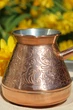 Турка мідна Great Coffee Лотос 350 мл Золото (54823) - изображение 1
