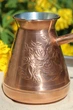 Турка мідна Great Coffee Троянда 500 мл Золото (54822) - изображение 1