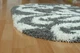 Ковер с высоким ворсом Loca 9161A gray овал 1.50x2.30 - изображение 4