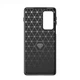 Чохол Lenuo Carbon Fiber для Motorola Edge 20 Pro Black - изображение 3
