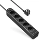 Мережевий фільтр-подовжувач RZTK Power Strip 5+3 USB-A Black (PS-5A/B) 2 м - зображення 1