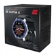 Смарт-часы 2E Alpha X 46 mm Silver-Blue (2E-CWW30SLBL); 1.3" (240x240) / Nordic 52832 / 64 МБ / Bluetooth / IP68 / 55.4 г / сине-серебристый - изображение 2