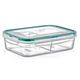 Контейнер пищевой 3-секционный "Fresh box" Irak Plastik, 1л., 21x14,5x6см, Турция, LC-510 - изображение 1