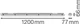 Світильник LED лінійний 40W 220V 4800lm 4000K 1200x77x66mm IP65 [4058075300828] Ledvance DP VAL 1200 - зображення 4