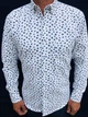 Чоловіча сорочка DARIO BELTRAN PINO 2XL (46) Білий - зображення 2