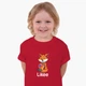 Дитяча футболка для дівчаток Лайк Лиса (Likee Fox) (25186-1033-5) 146-152 см Бавовна Червоний - зображення 4