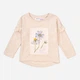 Детская футболка с длинным рукавом для девочки Minoti Heritage 4 33885KID 80-86 см Бежевая (5059030561543) - изображение 1