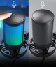 Конденсаторный игровой микрофон FIFINE A6W RGB Ampligame для ПК PS4 PS5 MAC с поп-фильтром Shock Mount & Gain Control Белый - изображение 3