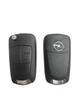 Корпус выкидного ключа для OPEL Astra Н, Zafira, Vectra C, Signum (Опель Астра Н, Зафира, Вектра C, Сигнум) 2 кнопки, лезвие HU100 - изображение 1