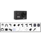 Экшн камера Action camera DVR SPORT S2 Wi Fi waterprof 4K - изображение 2