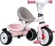 Велосипед трехколесный 3 в 1 Smoby Be Move Comfort 741401 с багажником и сумкой-конвертом Розовый с Серым - изображение 5