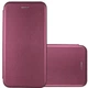 Кожаный чехол-книжка Classy для Samsung Galaxy A50 (A505F) / A50s / A30s Бордовый Без бренда - изображение 2