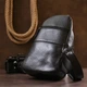 Сумка кожаная мужская Vintage 17х31х7 см (sum0020291) - изображение 7
