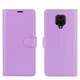 Классический чехол-книжка Deexe Book Type для Xiaomi Redmi Note 9 Pro / Note 9 Pro Max / Note 9s - Purple - изображение 2