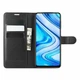 Класичний чохол-книжка Deexe Book Type для Xiaomi Redmi Note 9 Pro / Note 9 Pro Max / Note 9s - Black - зображення 4