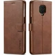 Чехол LC.IMEEKE Wallet Case для Xiaomi Redmi Note 9 Pro / Note 9 Pro Max / Note 9s - Brown - изображение 1