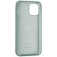 Чехол Fiji Silicone Case для Apple iPhone 12 Pro бампер накладка Full Soft Granny Grey - изображение 3
