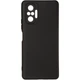 Чохол Fiji Full Soft Premium для Xiaomi Redmi Note 10 Pro силікон бампер Black - зображення 3